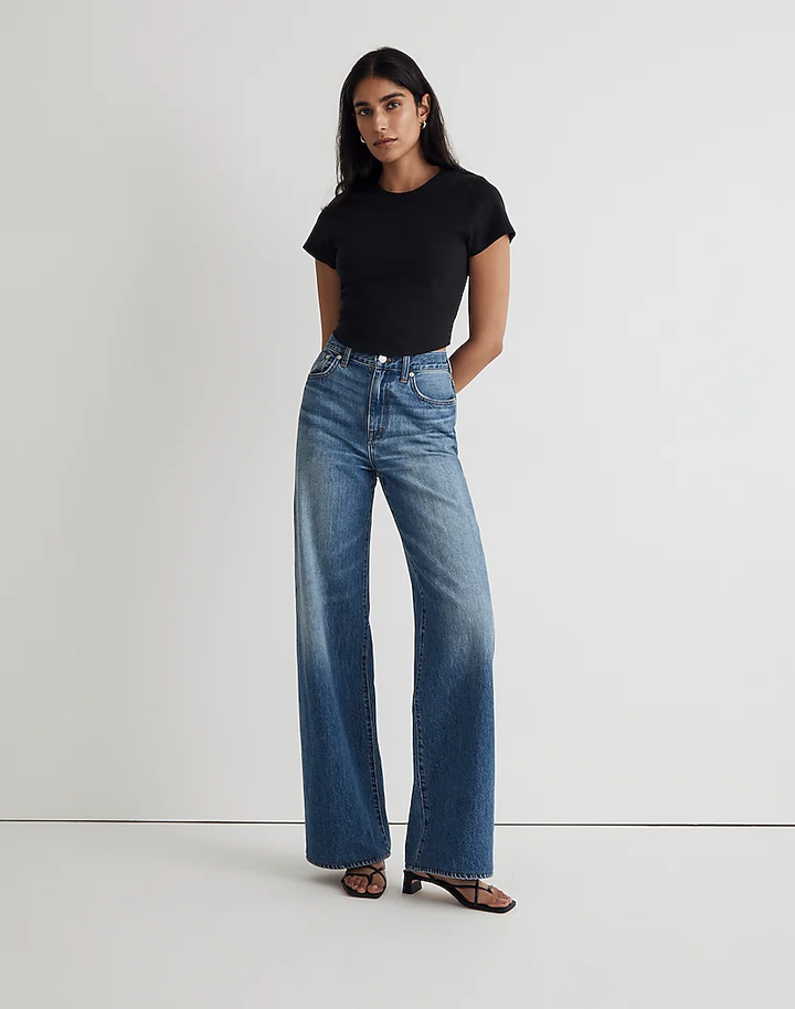 Best Wide Leg Jeans, Flared Jeans, & Baggy Jeans