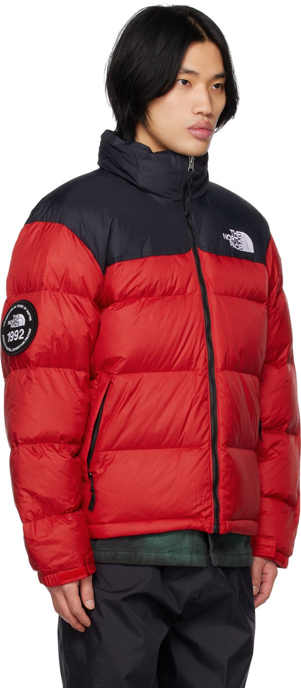 The north face sales nuptse 1992 red