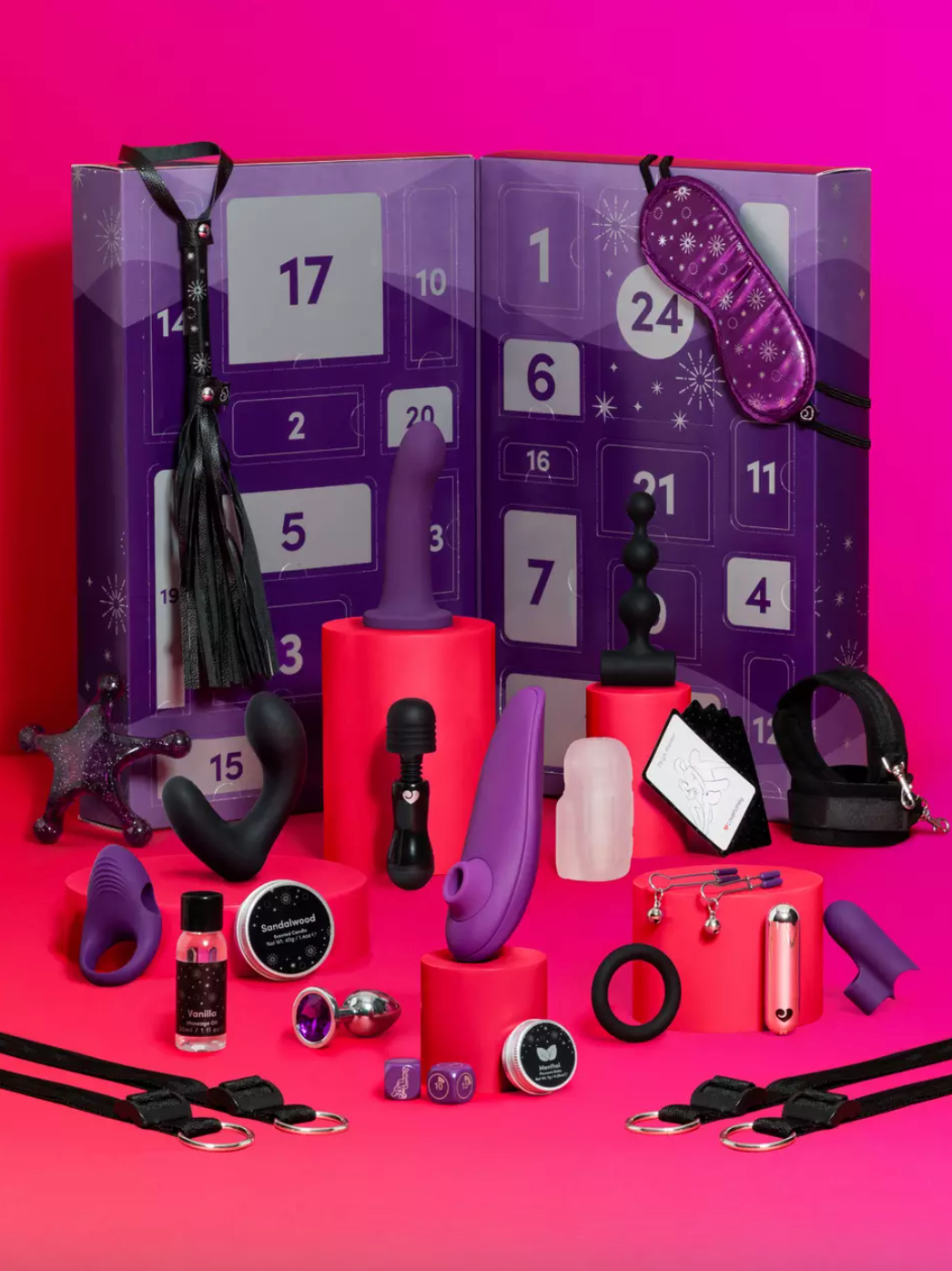 Lovehoney x Womanizer + Sex Toy Advent Calendar (24-Piece)