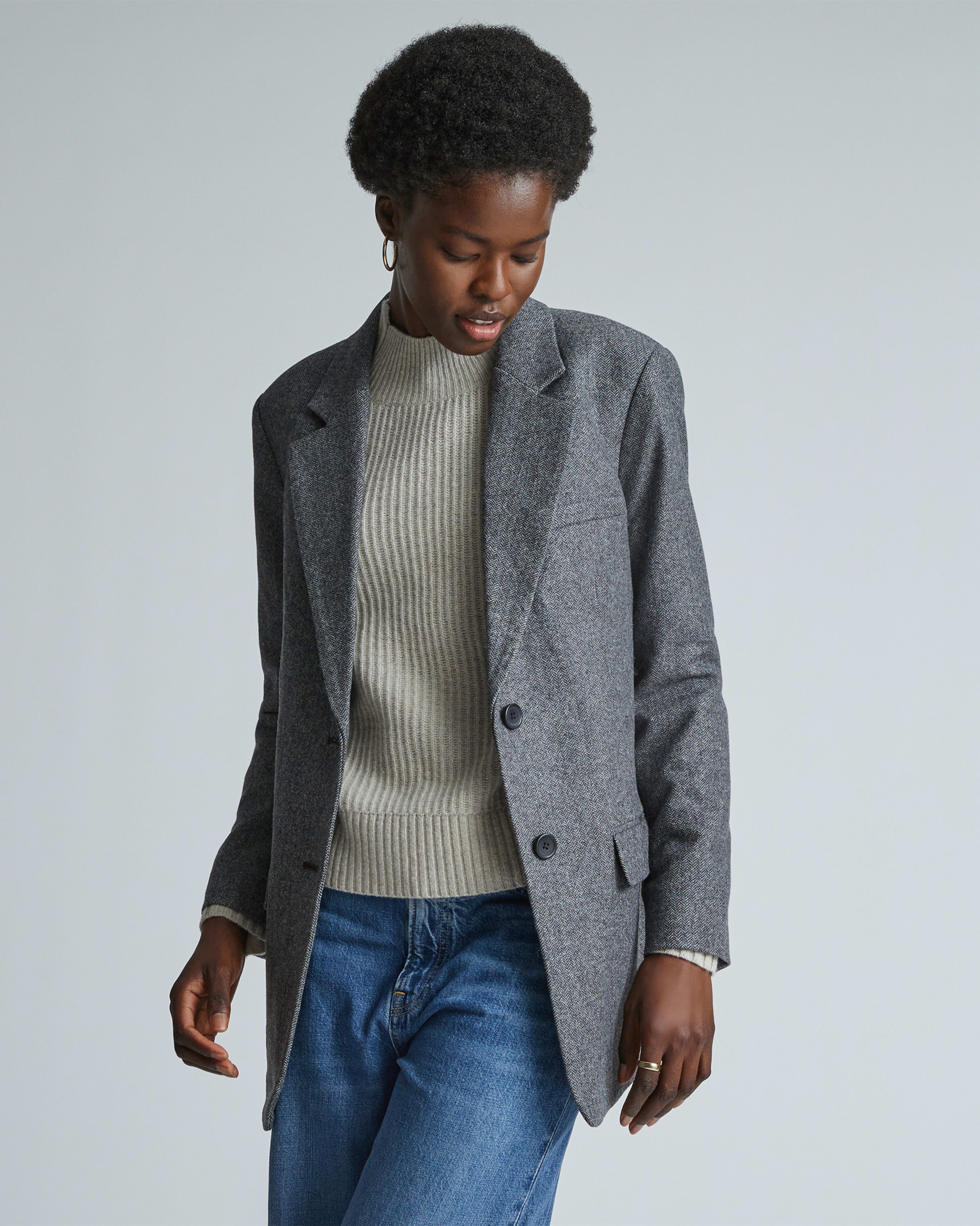 Gray on sale fall jacket