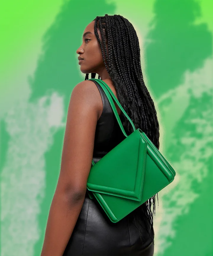 Mansur Gavriel Women's Mini Frame Leather Crossbody Bag