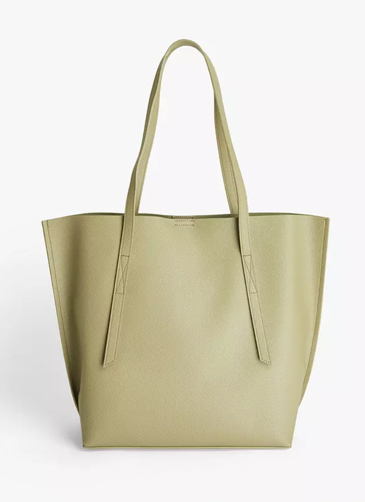 East West Small Canvas Tote