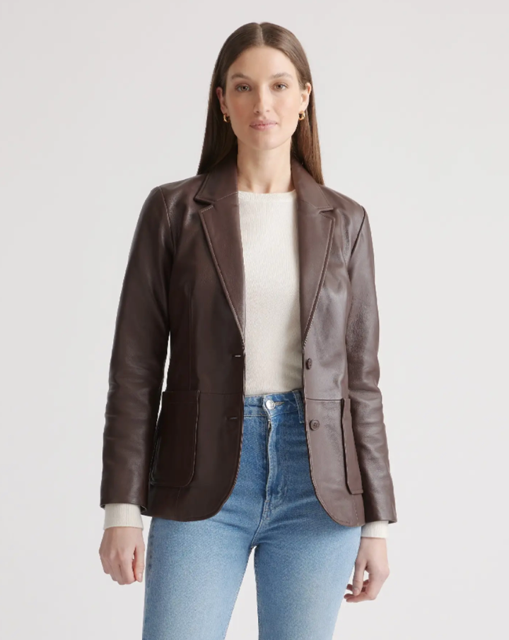 This $150 Leather Jacket Always Sells Out, but Now It's Back