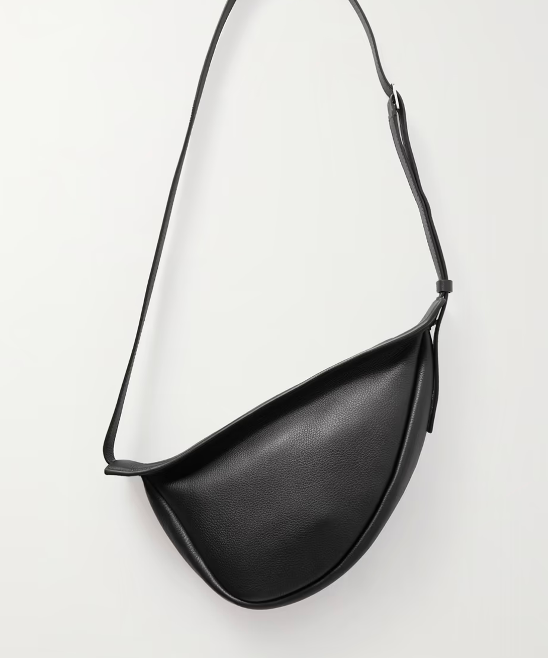 The Row - Slouchy Banana Leather-Trimmed Shell Messenger Bag The Row