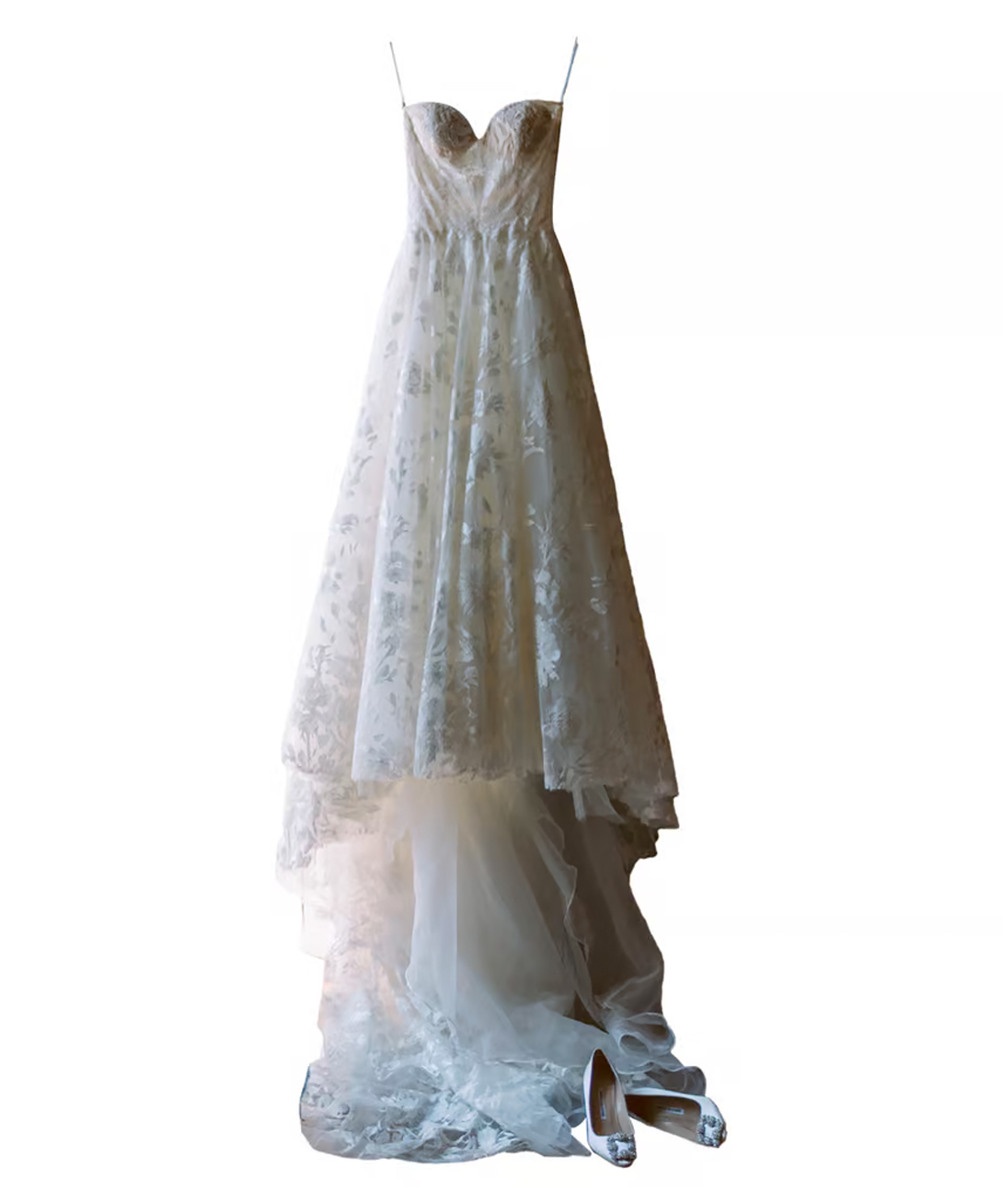 Monique Lhuillier + Lace Wedding Dress