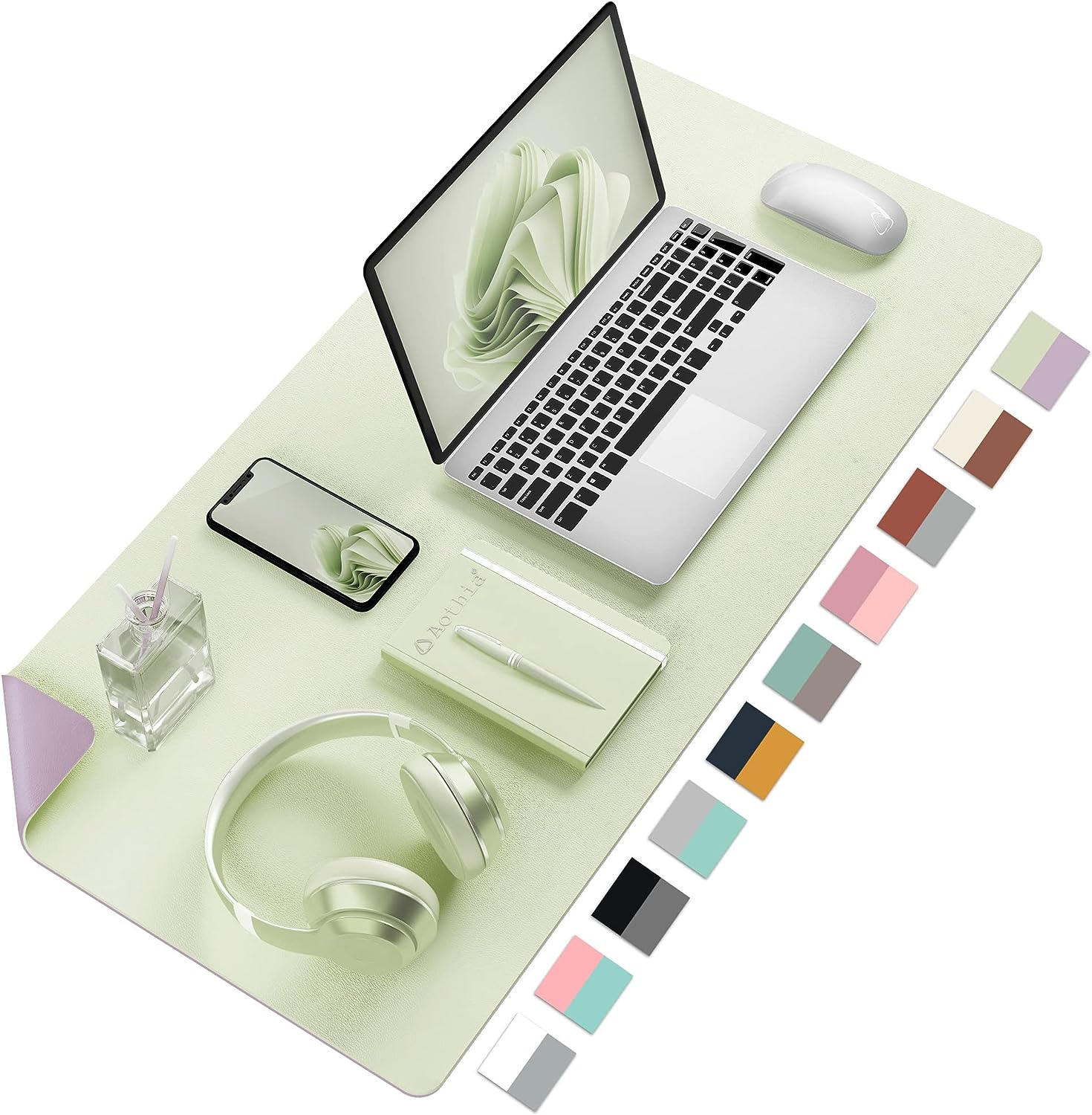 Aothia + Multifunctional Dual-Sided Office Desk Pad