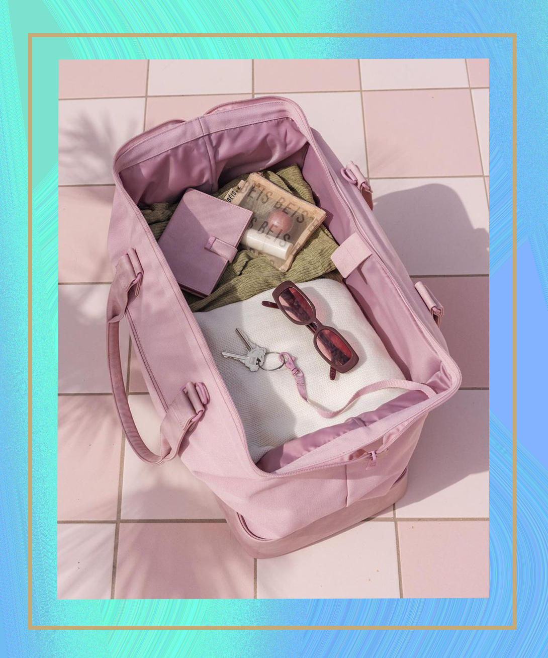 Bags  Nwt Weekender Bag For Women Cute Travel Tote Bag Gym Duffel