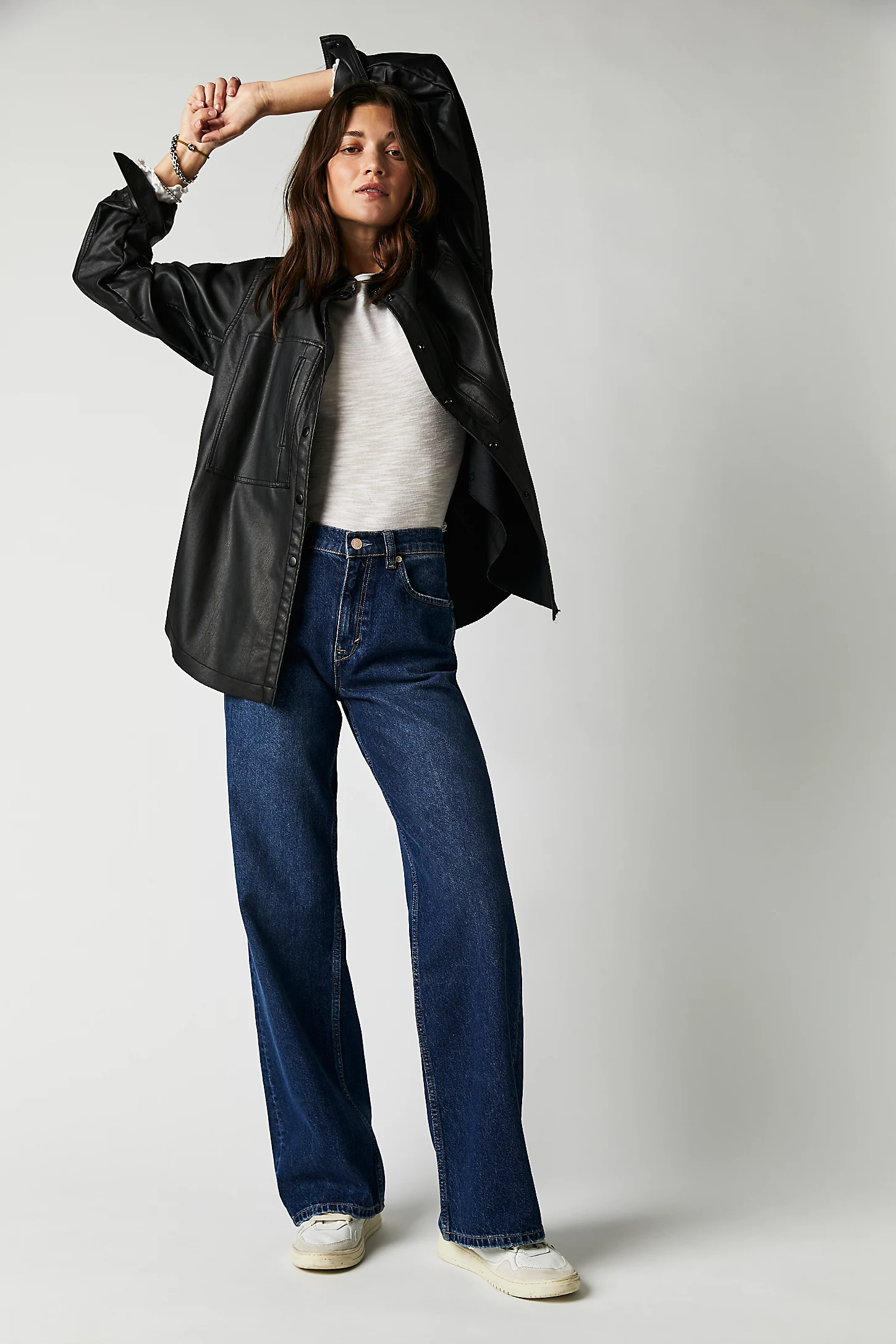 We The Free + Tinsley Baggy High-Rise Jeans