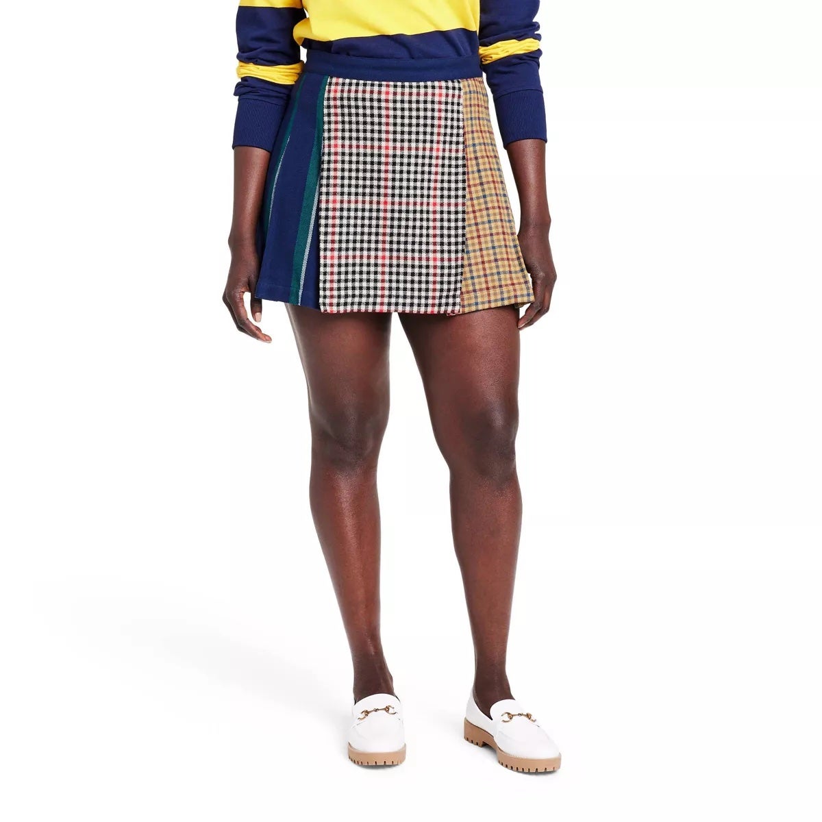 Rowing Blazers x Target Women s Plaid Pleated Skirt