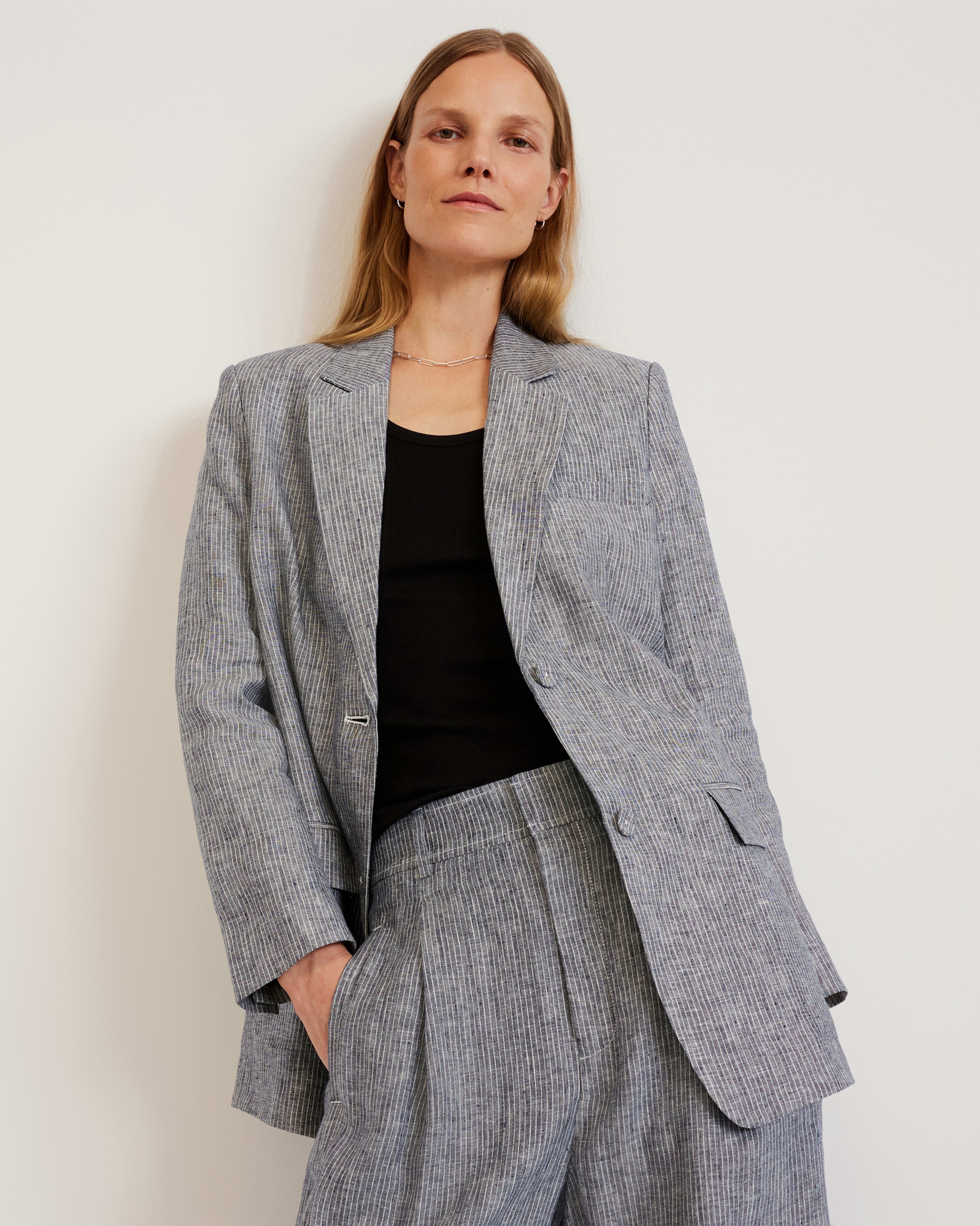 Everlane + The Linen Oversized Blazer