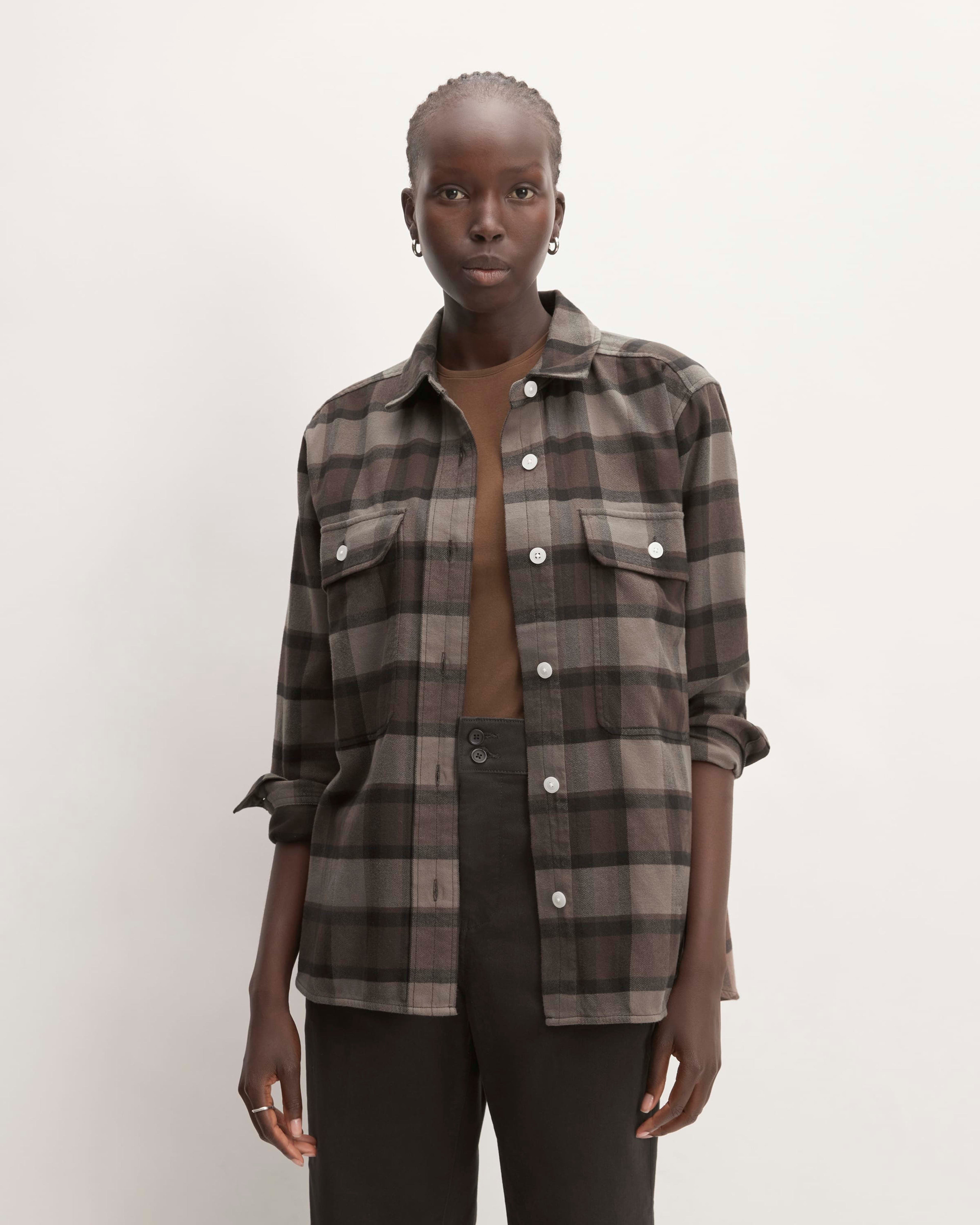 Everlane + The Classic Cotton Flannel Shirt