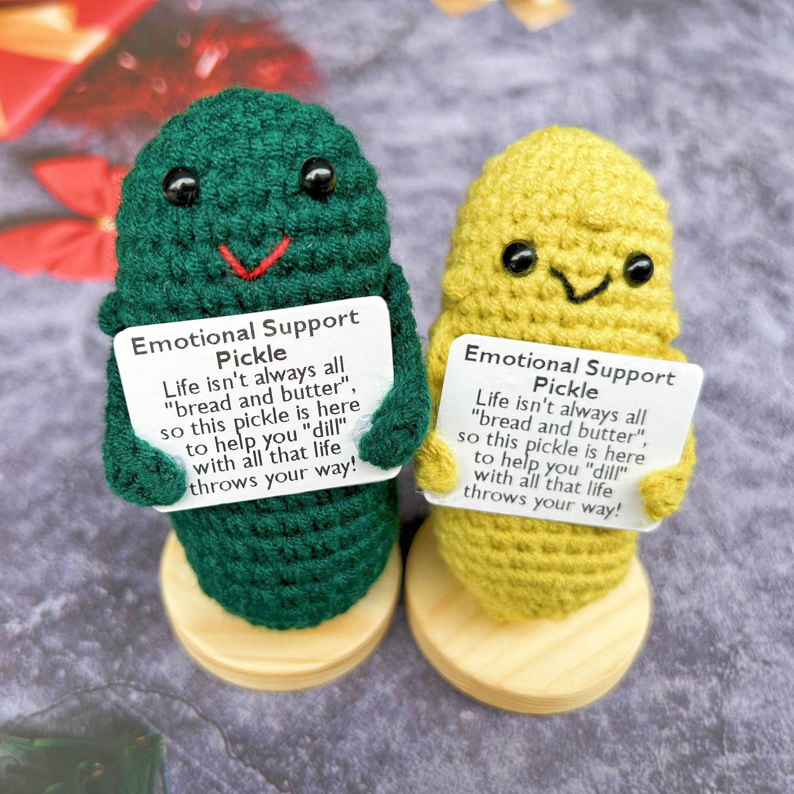 Ravelry: Emotional Support Pickle pattern by Emily Ann