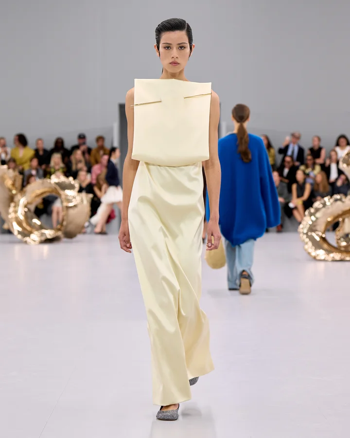 Runway Louis Vuitton Floral Dress Dress Short Sleeves S White Very