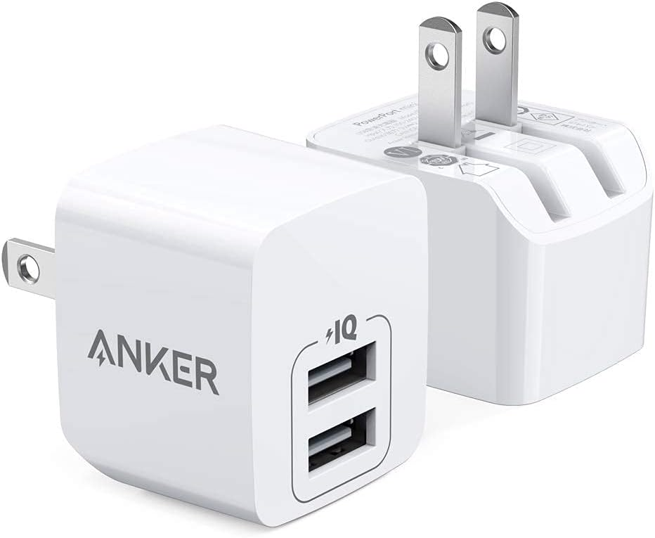 Wall charger. Сетевое ЗУ Anker POWERPORT Mini 2xusb-a 12w белое. Compact USB Charger 2aa 1900. Anker 100w. Anker POWERPORT Mini 12w Dual-Port USB-A Wall Charger with POWERIQ.