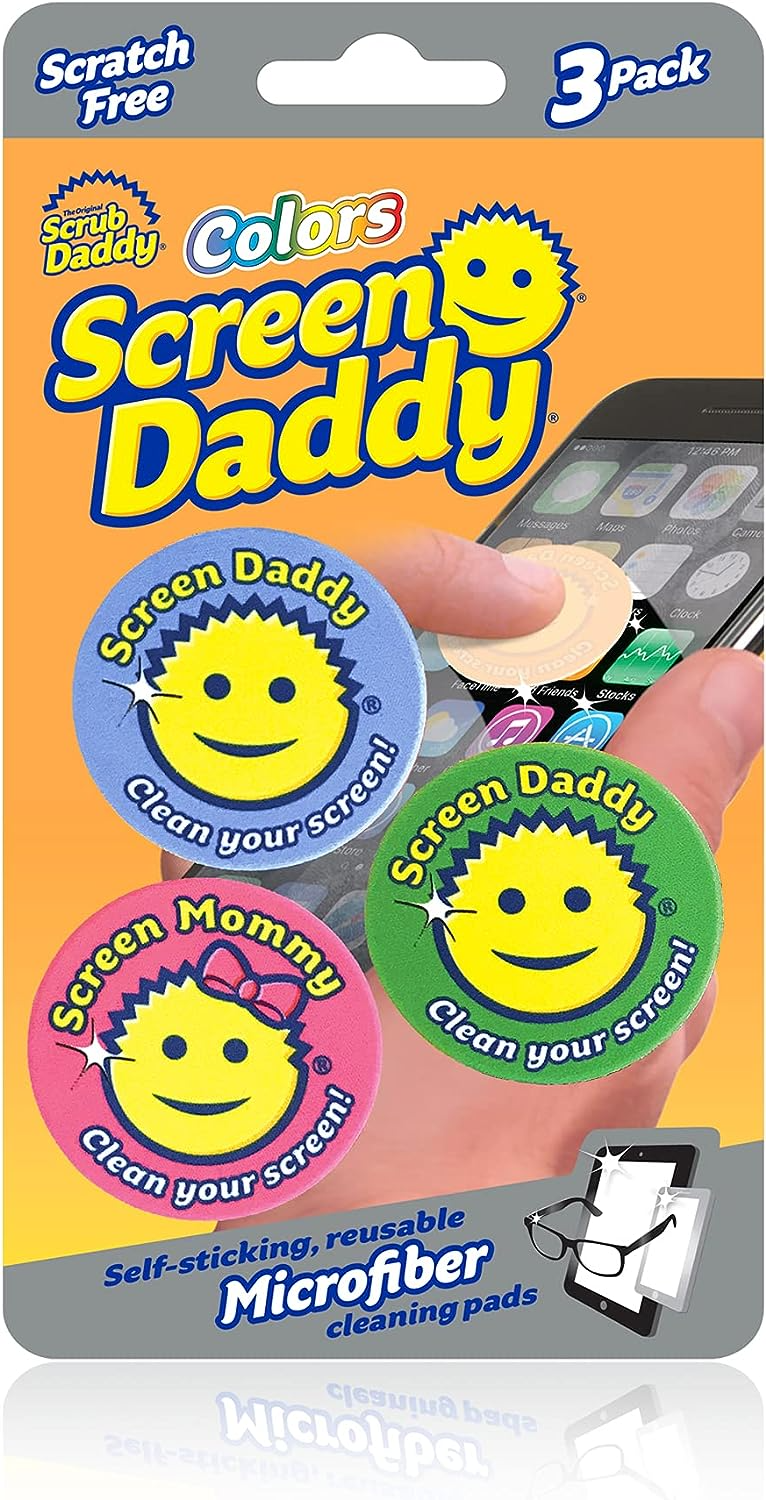Scrub Daddy - Colors - Scratch Free - Pack of 4