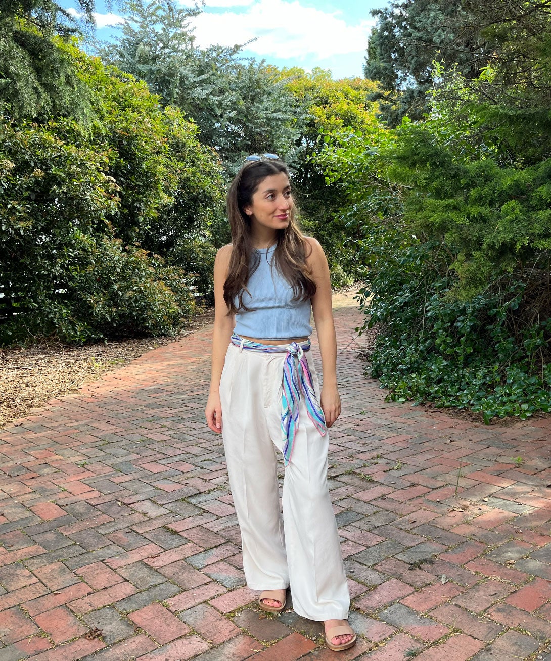 My Unexpected Summer Wardrobe Staple: Wide Leg Printed Pants - living after  midnite