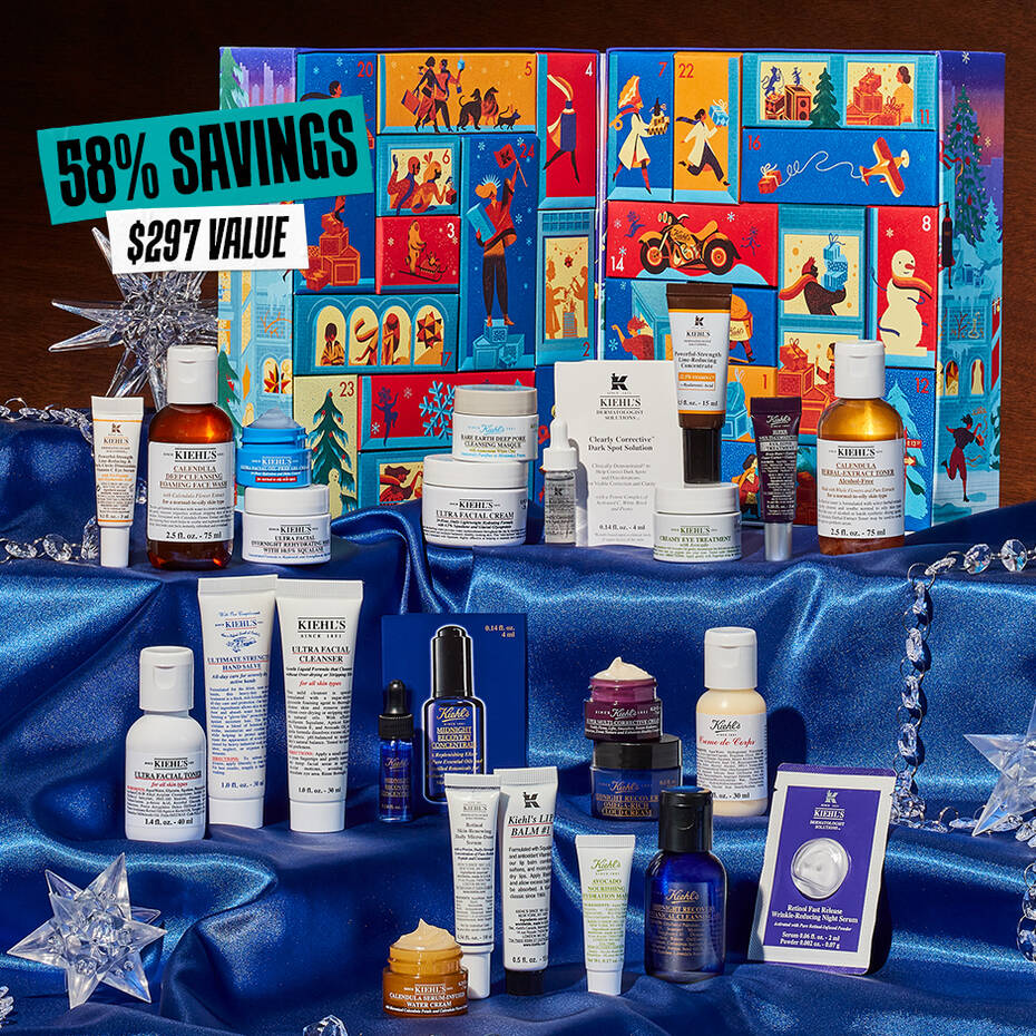 Kiehl’s + Limited Edition Holiday Advent Calendar