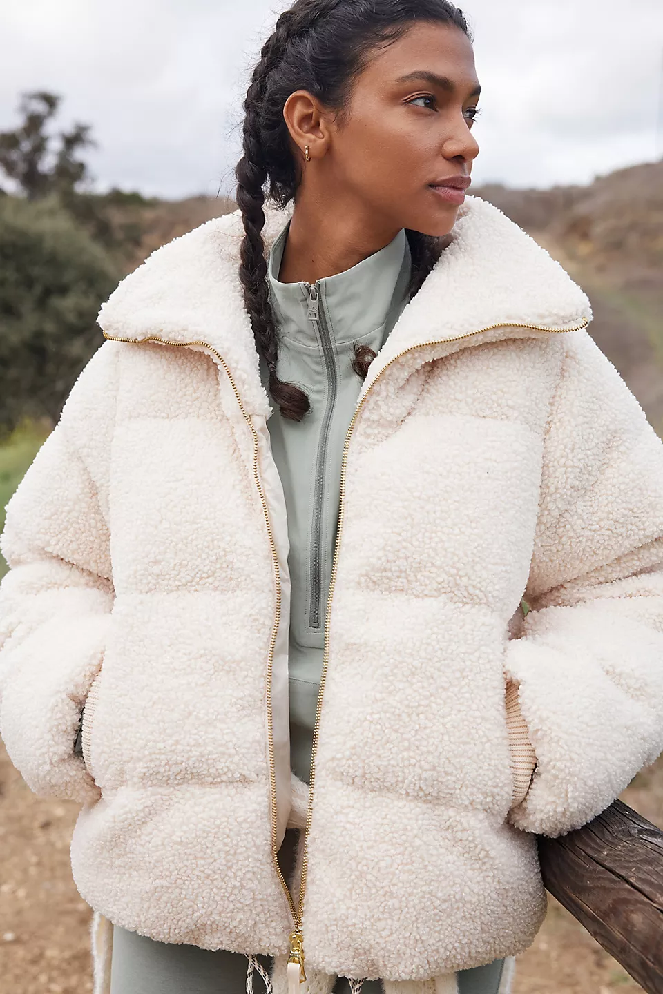 Urban Outfitters Mae Hooded Puffer Jacket  Jackets, Winter jackets, Winter  coat trends
