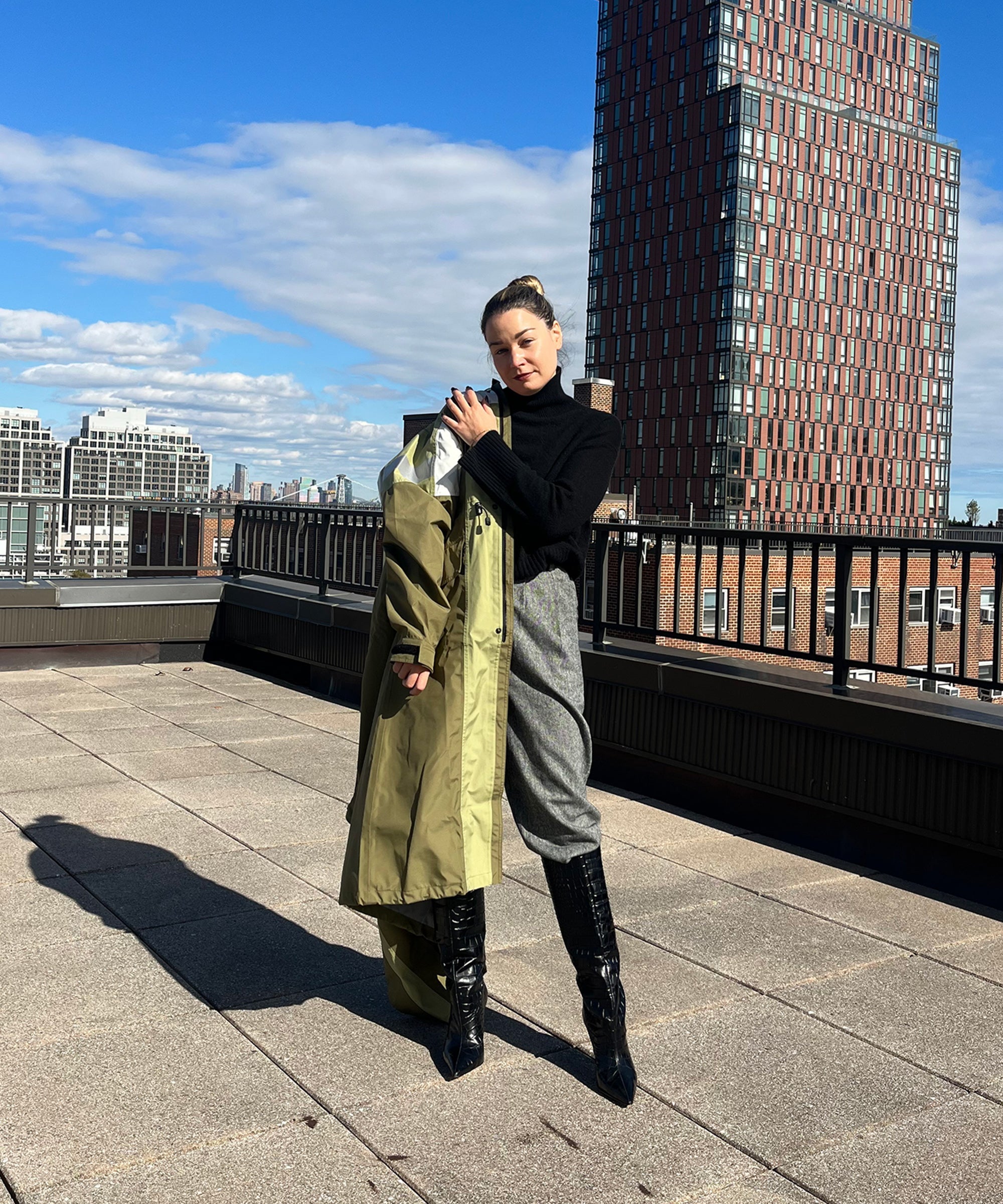 How to Wear Knee-High Boots | Outfit Ideas From Instagram | POPSUGAR Fashion