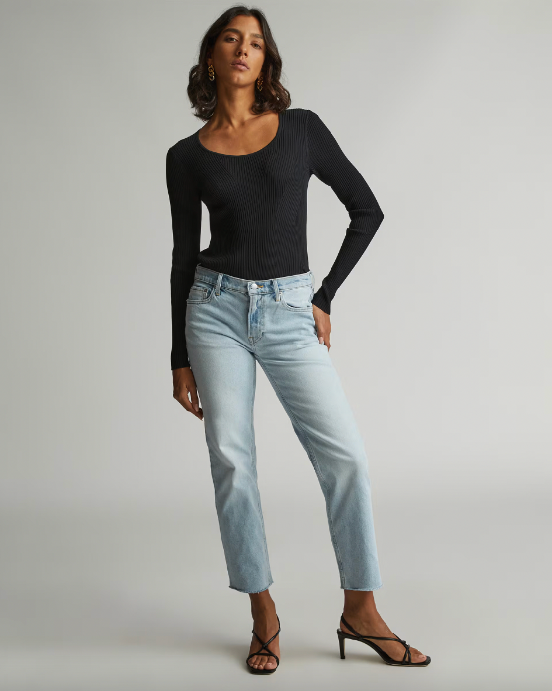 Everlane + The Low-Rise Shortie Jean