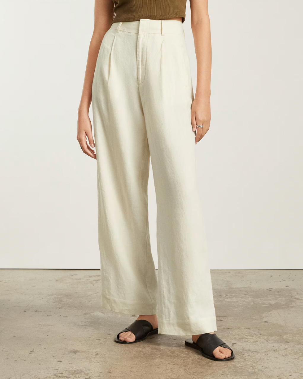 Everlane + The Linen Way-High® Drape Pant