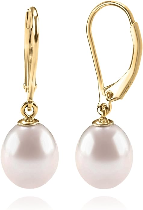 Pearl Drop Earrings - Mathilde