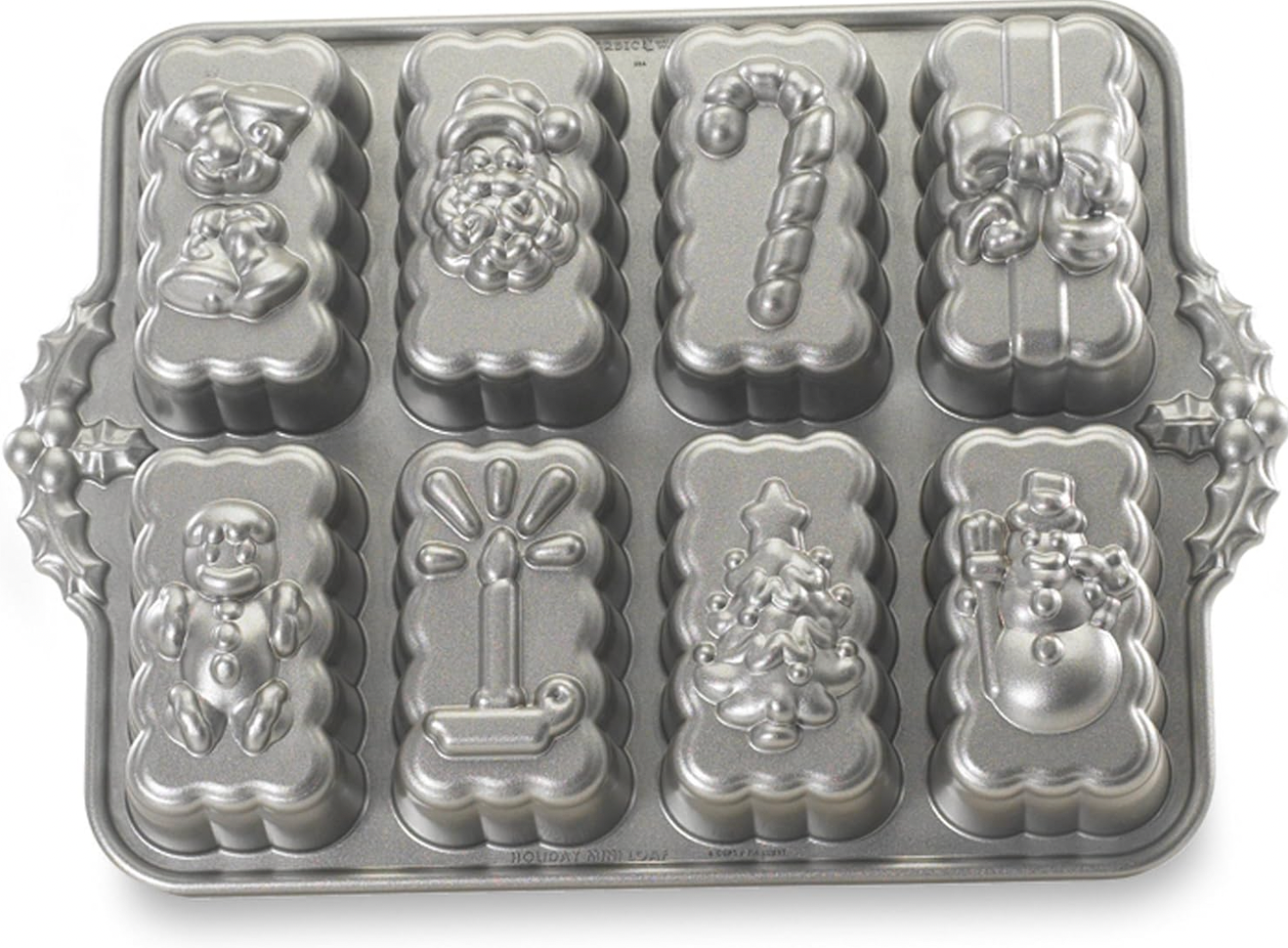 Nordic Ware 6-Cup Harvest Mini Loaf Pan -New