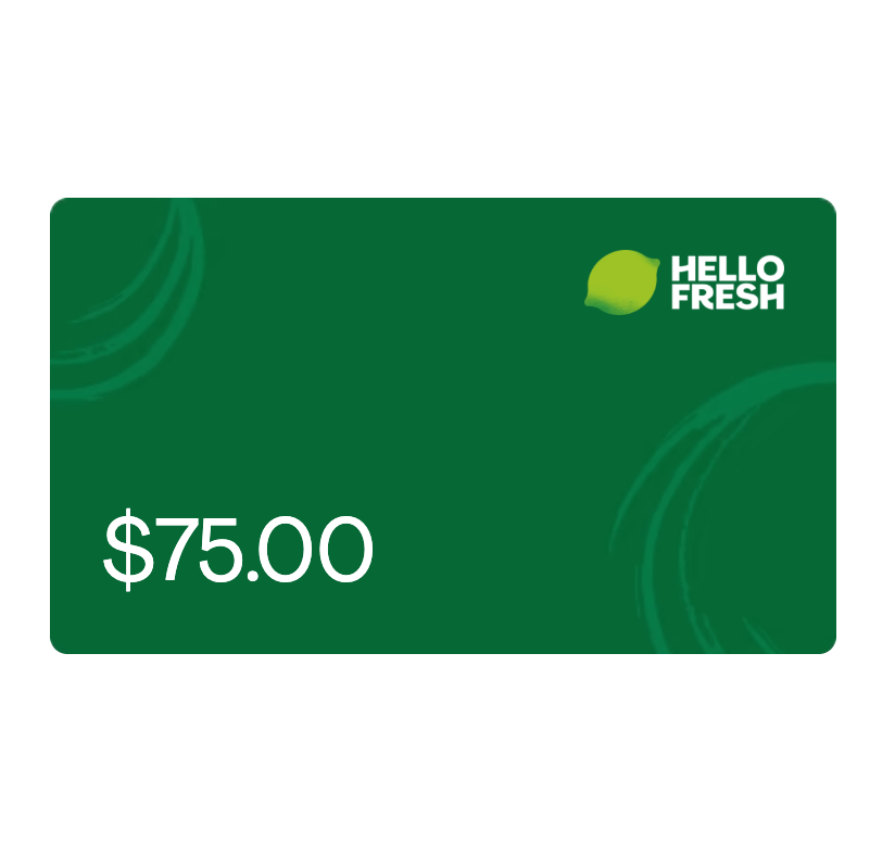 HelloFresh + Gift Cards