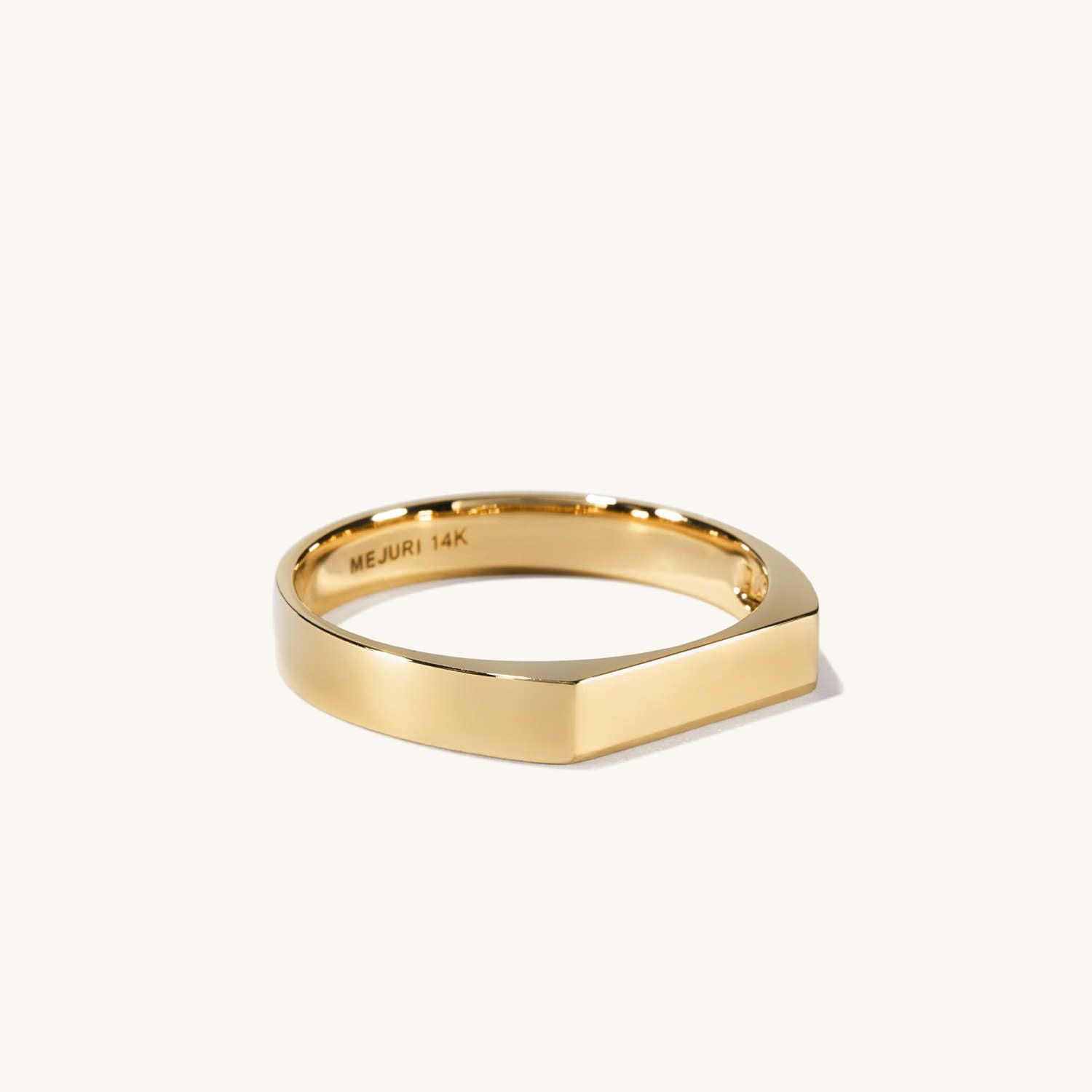 Mejuri Gold Vermeil Bracelets: Dome Cuff Bracelet