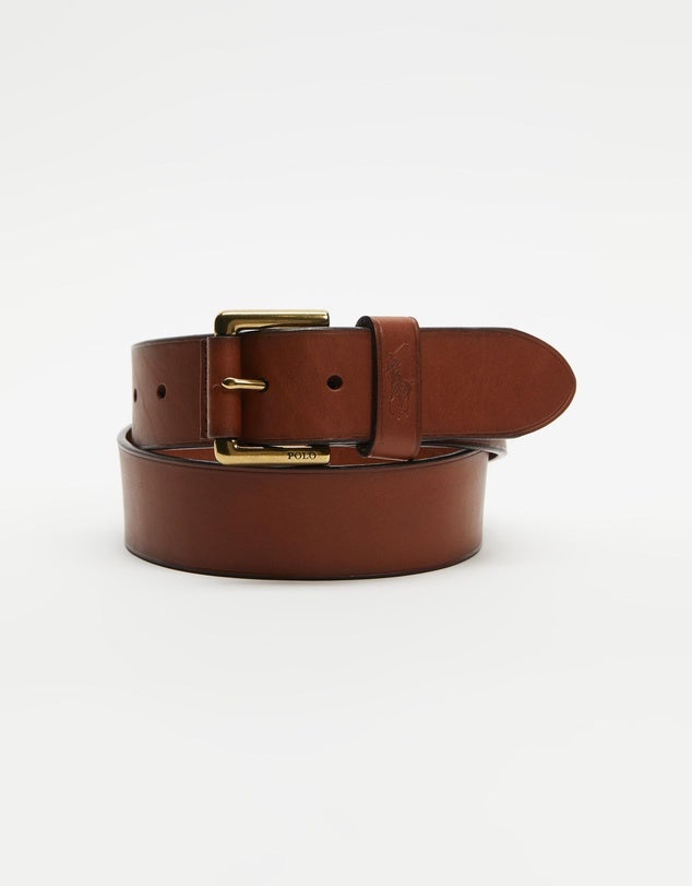 Ralph Lauren Polo + Leather Belt