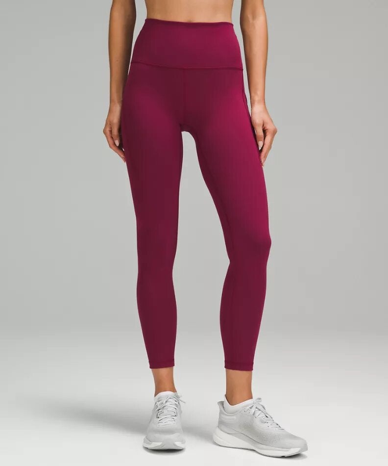 Lululemon + Wunder Train High-Rise Tight with Pockets 25″