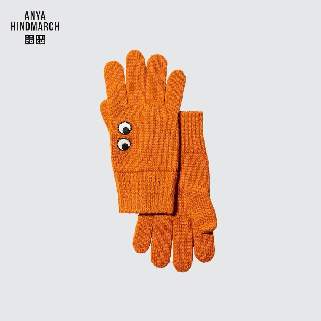Uniqlo x Anya Hindmarch + HEATTECH Knitted Gloves