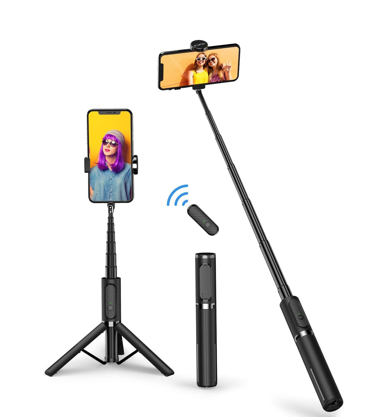 ATUMTEK + Selfie Stick Tripod