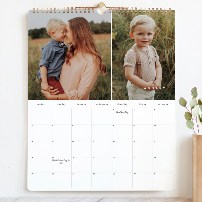 Minted + Wonder Personalized Calendar