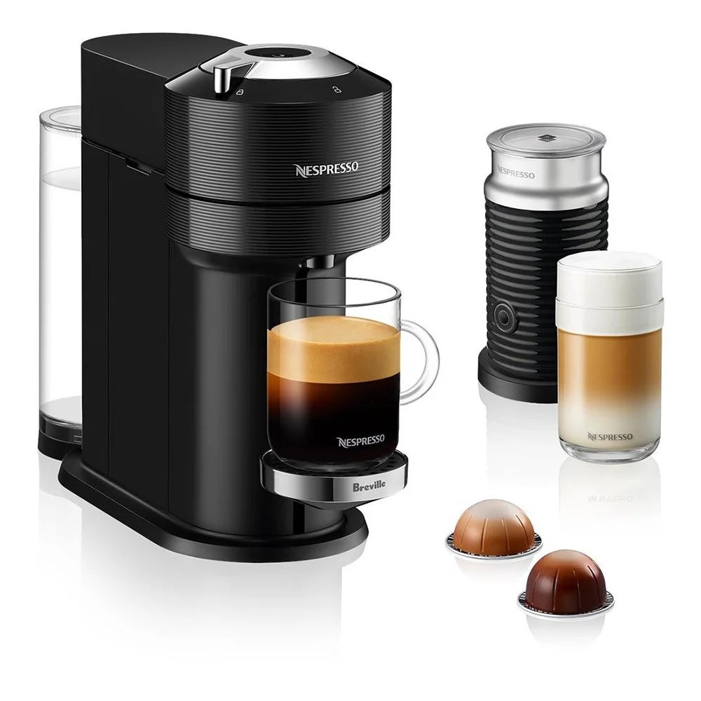 Vertuo Pop+ Liquorice Black Coffee Machine & Aeroccino