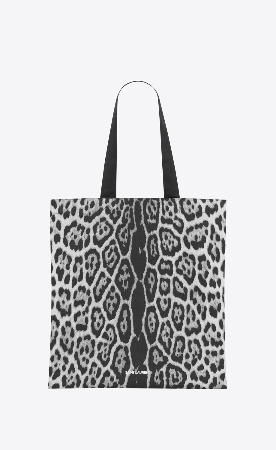 Saint Laurent + Rive Droite Leopard Tote Bag