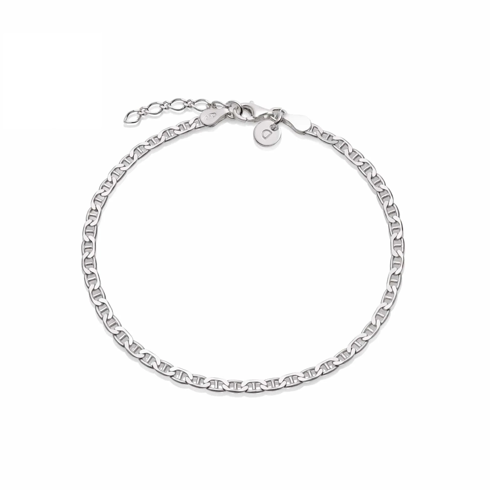 Daisy London + Infinity Flat Chain Bracelet