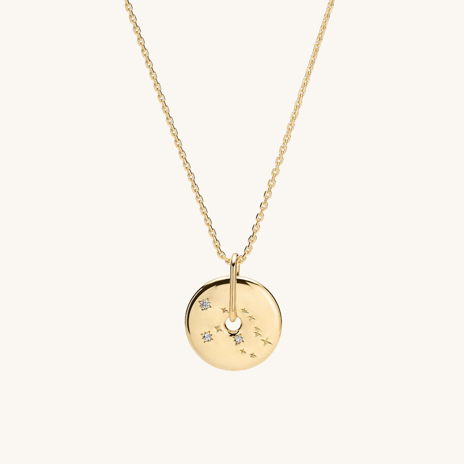 Mejuri + Zodiac Pendant Necklace