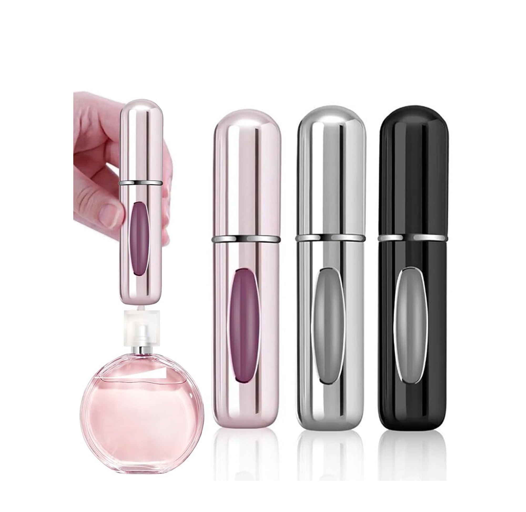 iDeep + Refillable Perfume Atomizer Bottle