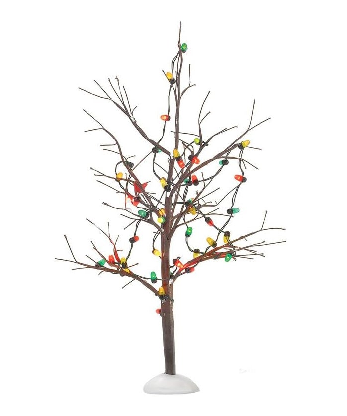 Department 56 + Lighted Christmas Bare Branch Tree