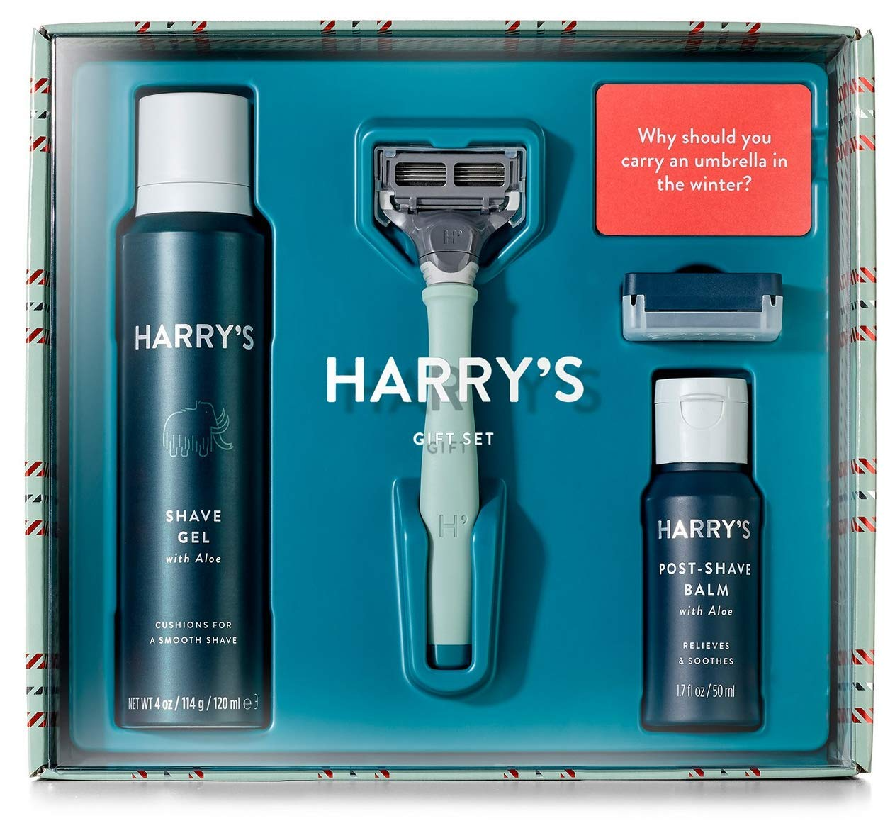 Harry’s + Men’s Razor with 2ct Blade Cartridges – Surf  Blue (Exclusive)