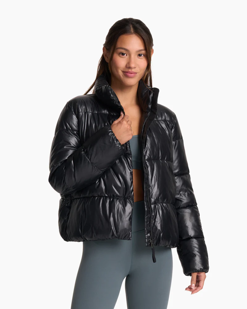 Black Basic Oversize Women Inflatable Puffer Coats, Women Puffer Jacket -  Etsy