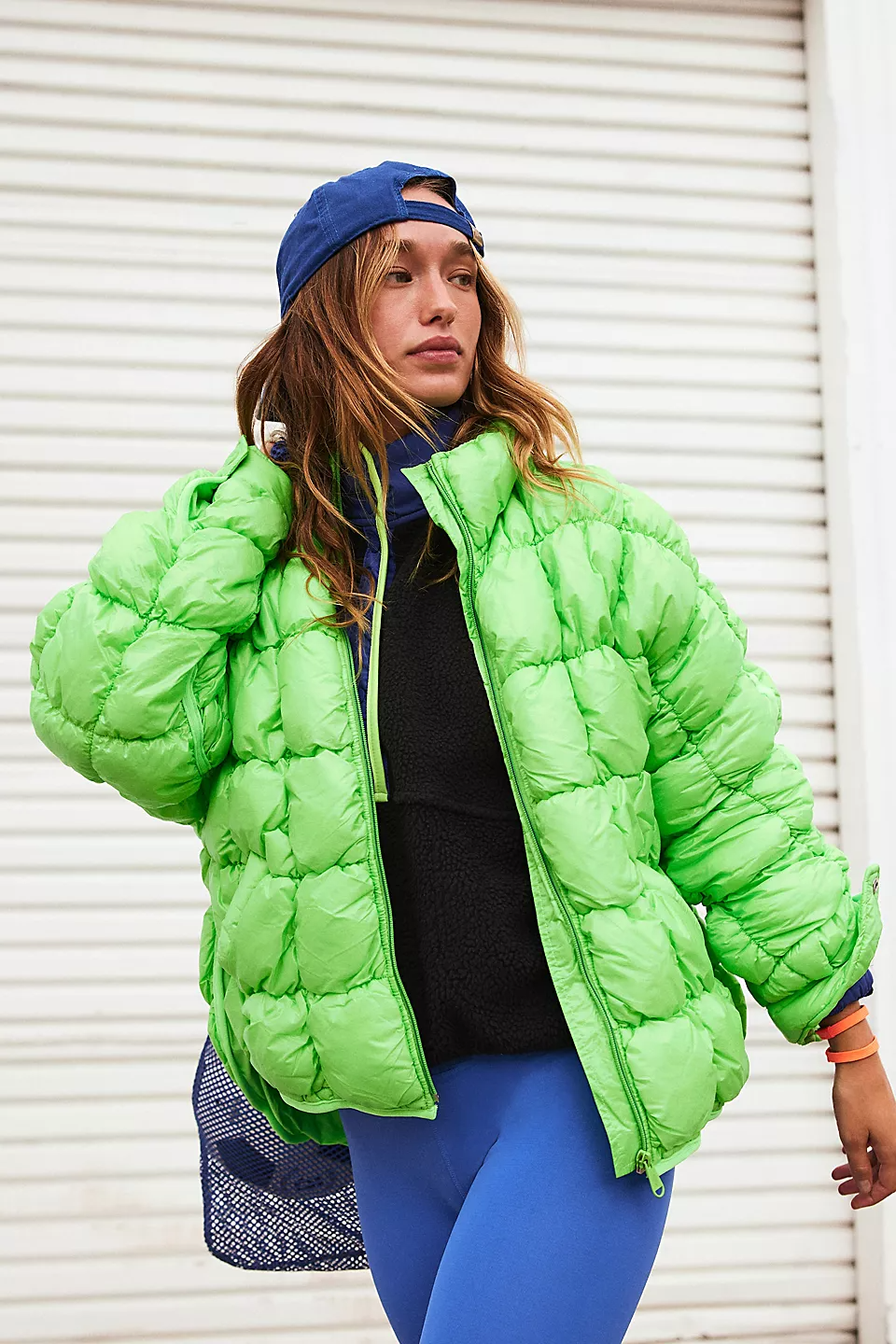 FP Movement + Scrunchy Glossy Pippa Packable Puffer Jacket