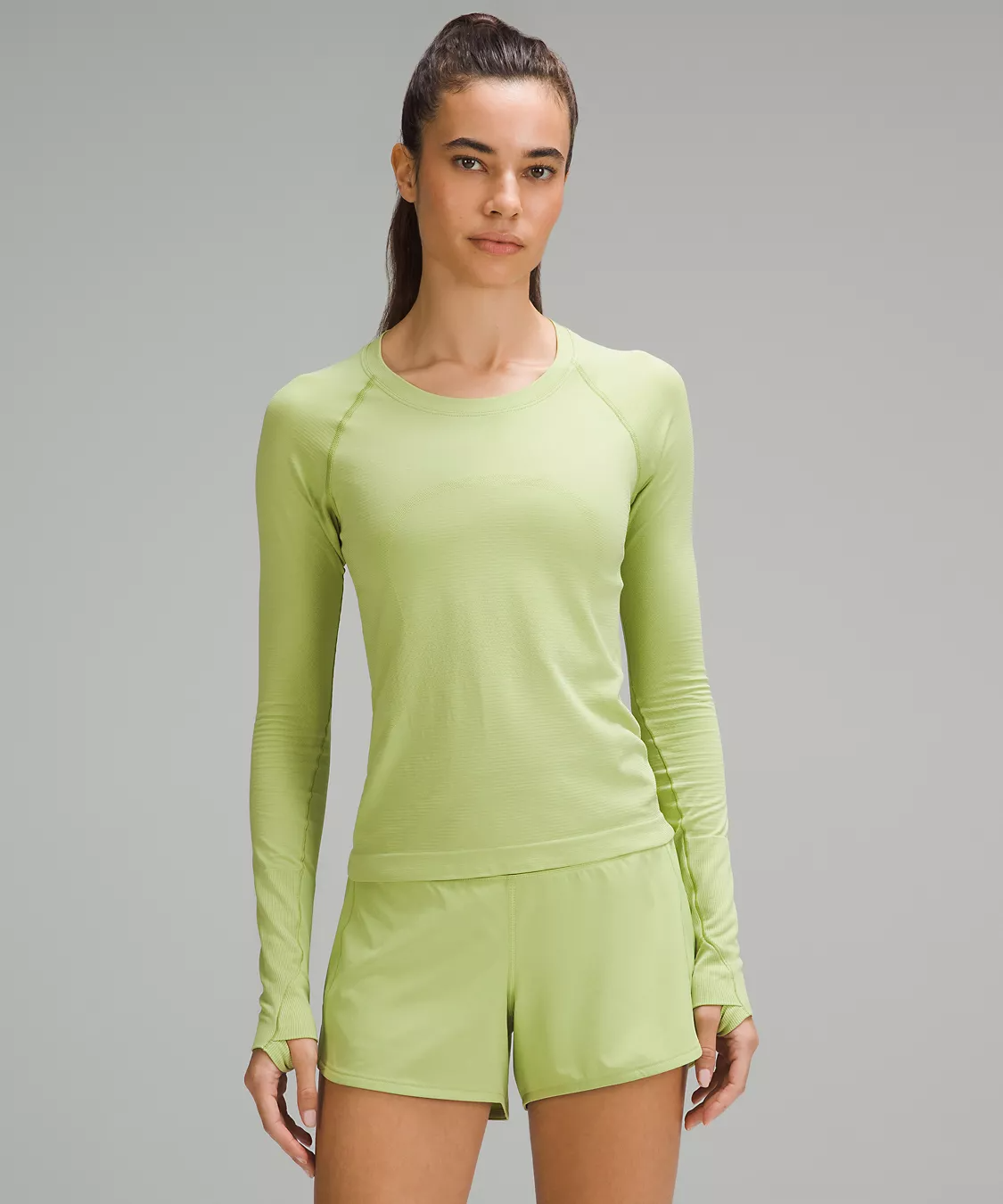 Lululemon Swiftly Tech Long Sleeve Shirt 2.0 *Race Length - Green