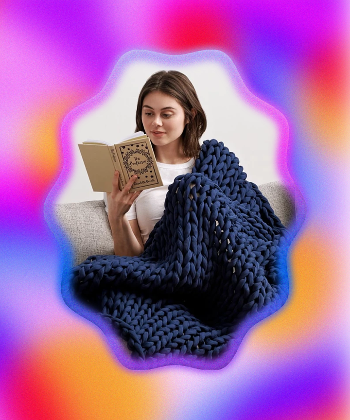 Shop for Calming Knitted Weighted Blankets