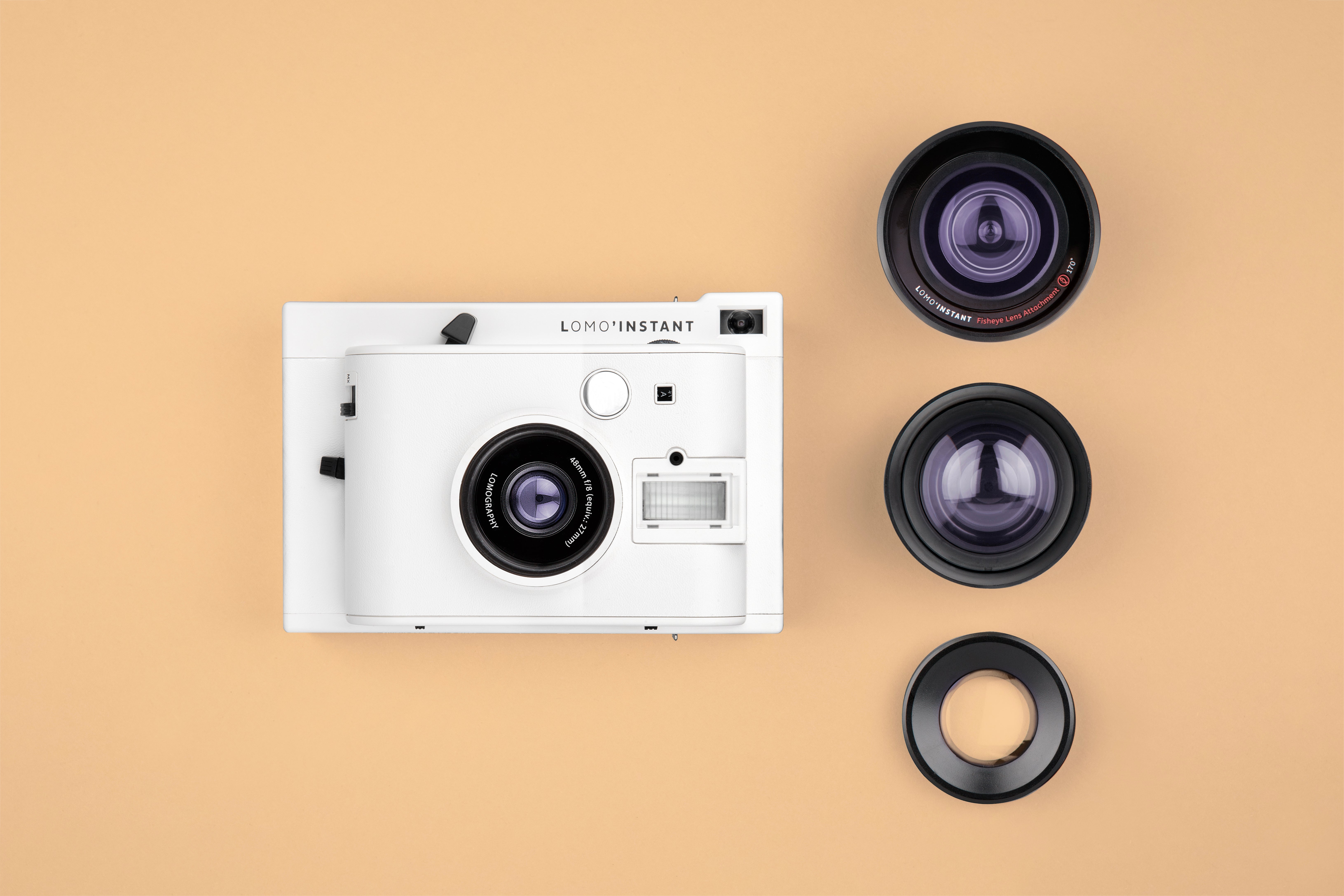 Lomography + Lomo’Instant Camera White Edition