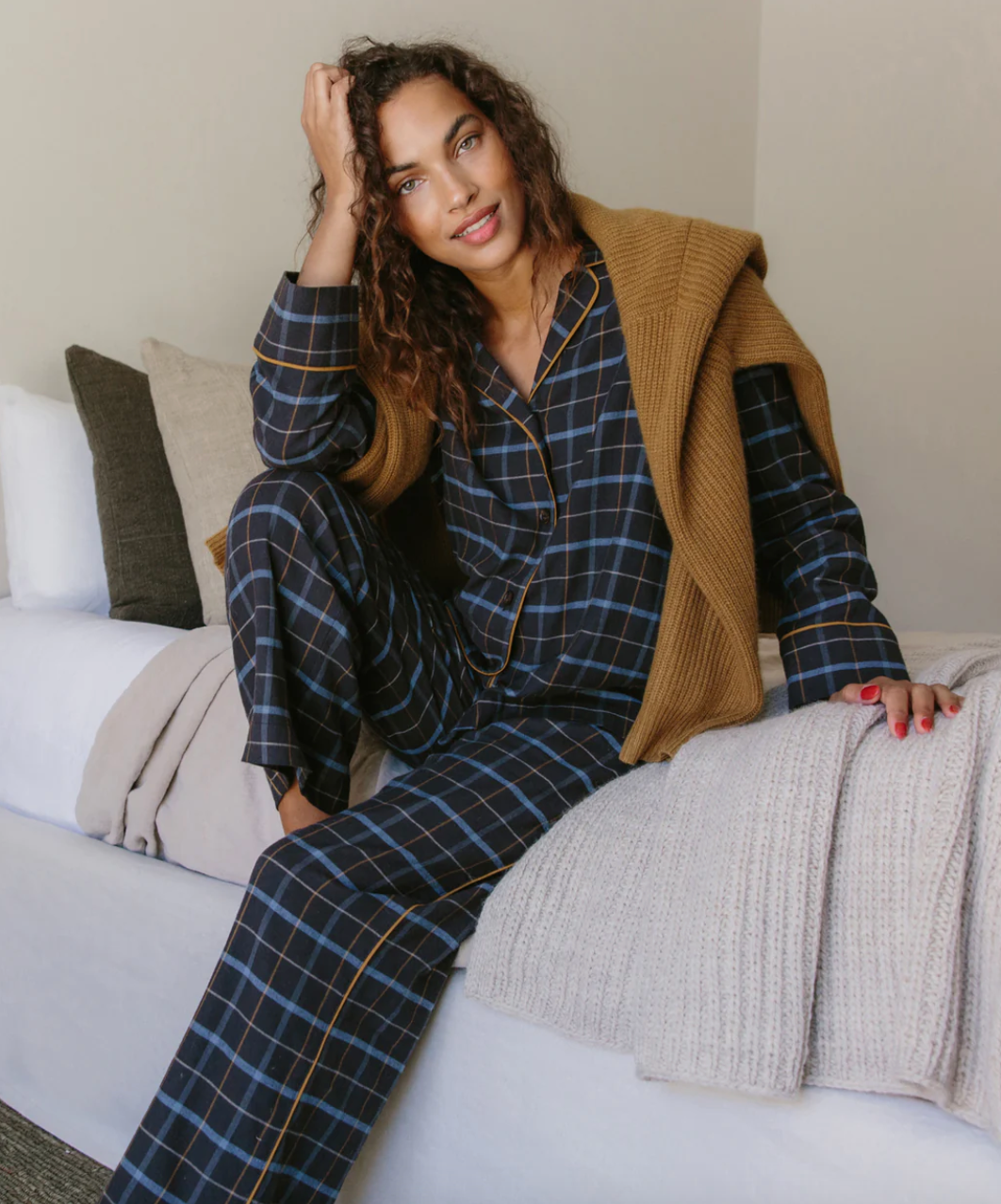 Noble Mount 100% Linen Men's Pajama Set for Summer - Belgian Linen