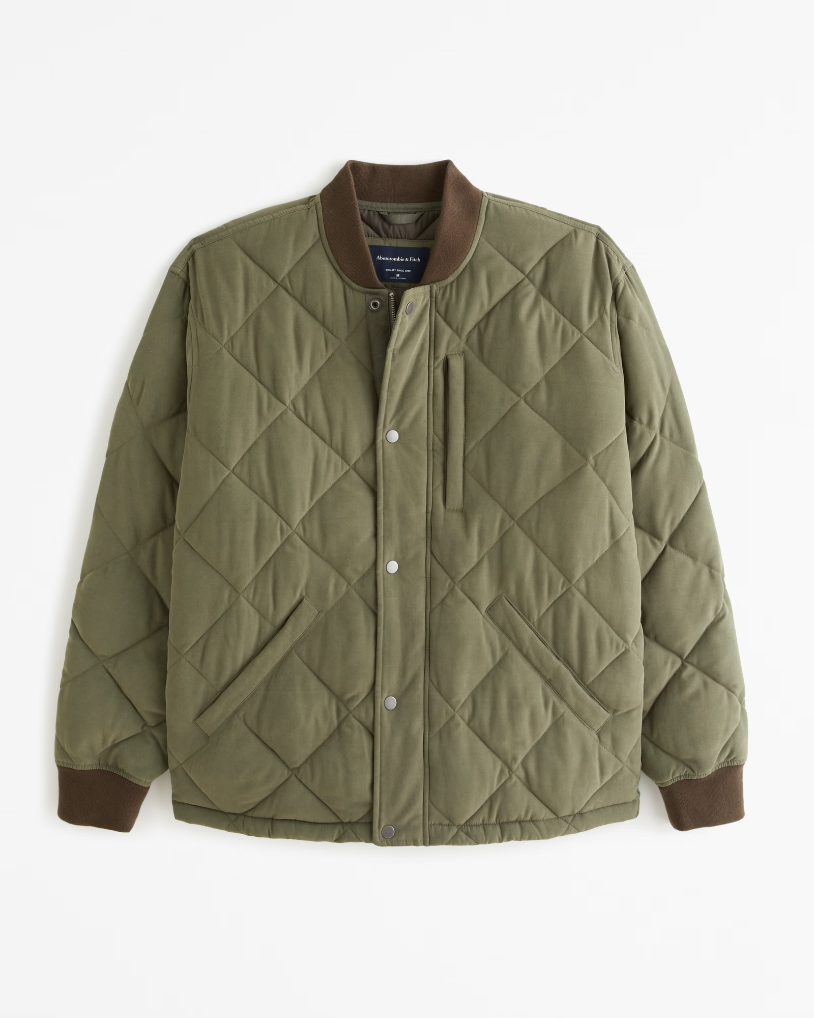 Abercrombie & Fitch + Quilted Liner Jacket