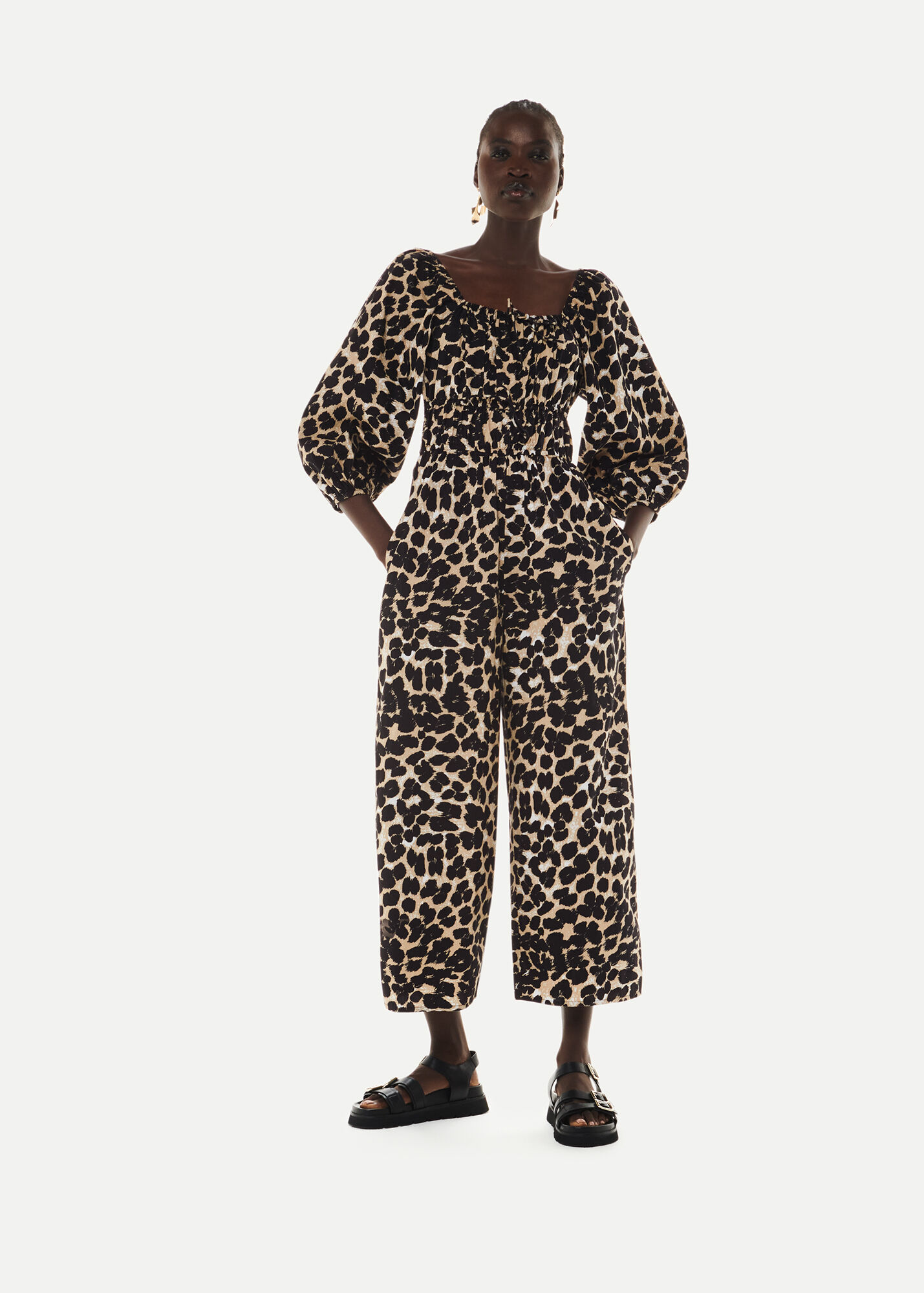 Whistles cheap leopard jumpsuit