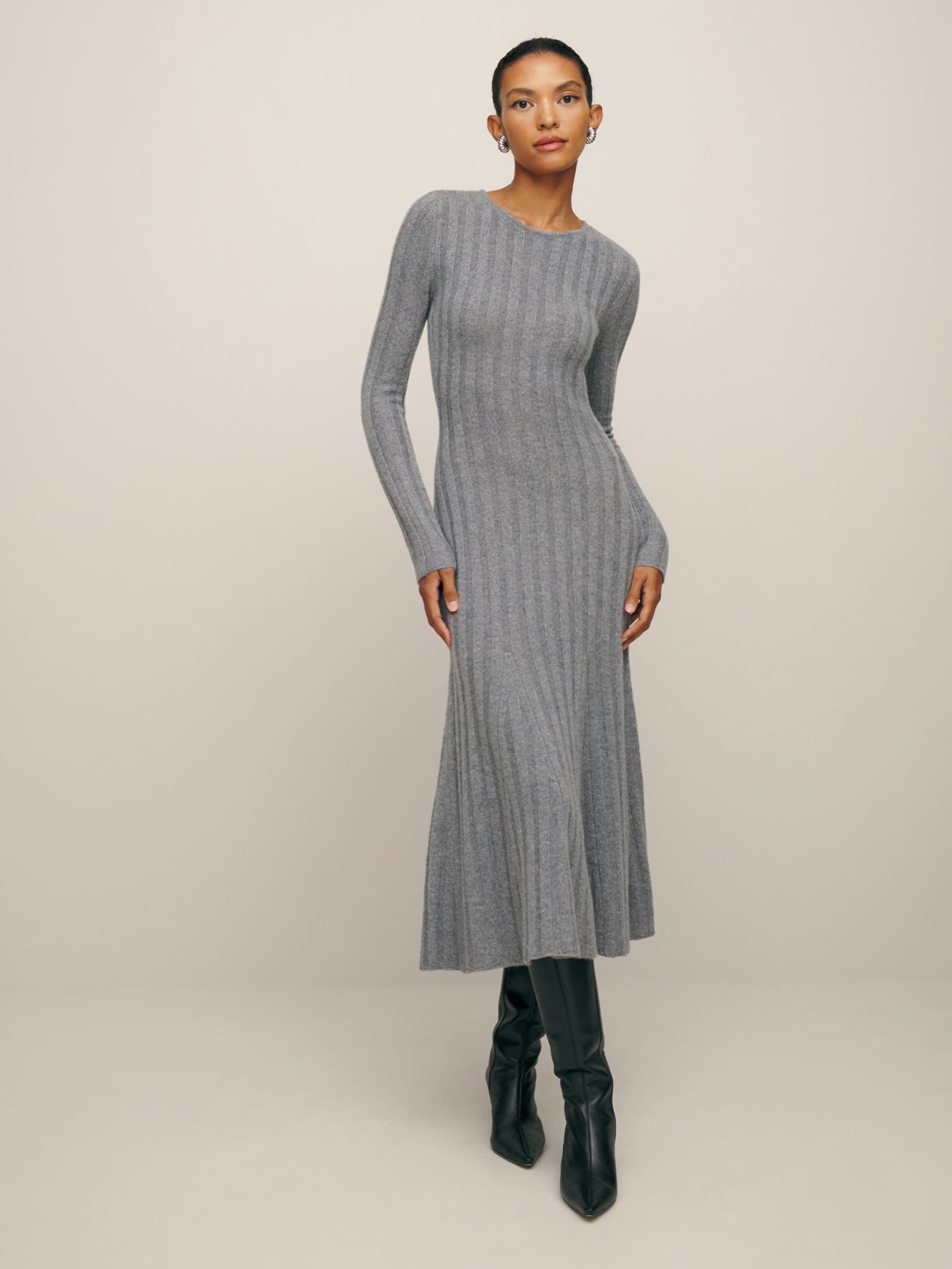 Cashmere cheap knit dress